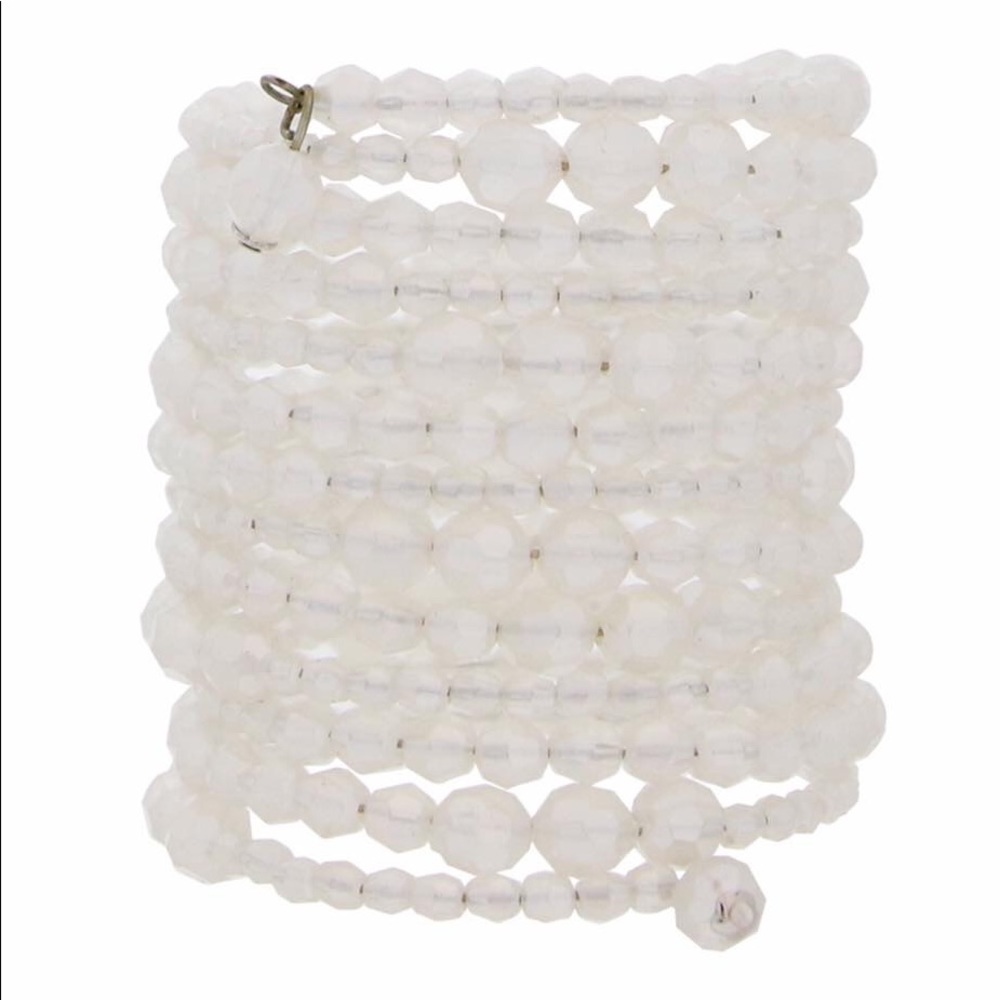 Traci Lynn Bracelet White